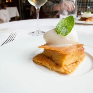 Tarte Normande du restaurant de la Belle Époque (Deauville)